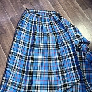 Blue Vintage kilt size m